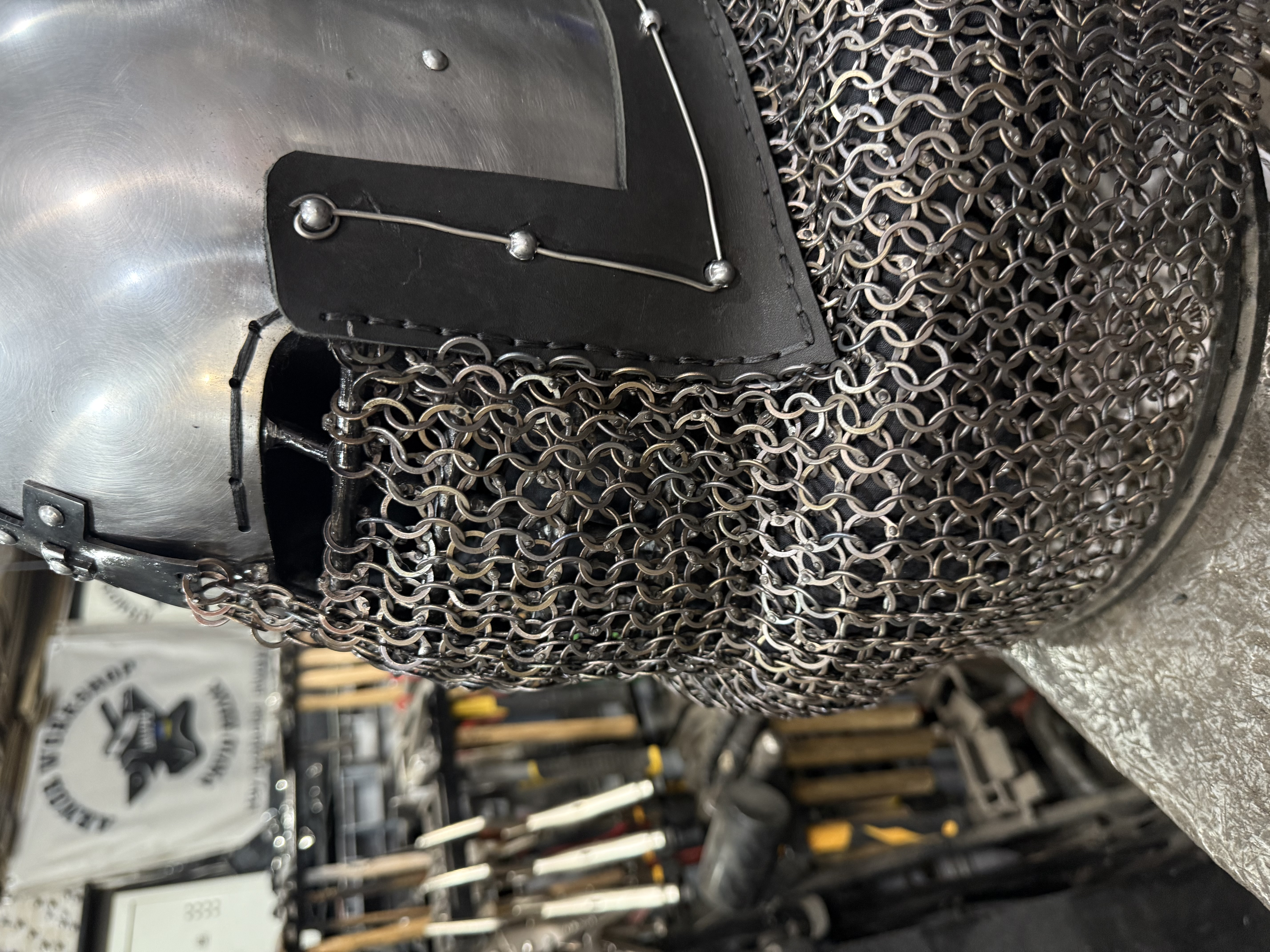 Titanium aventail medium size