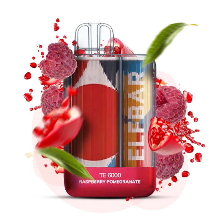 Elf Bar TE6000 Raspberry Pomegranate ( Малина Гранат )
