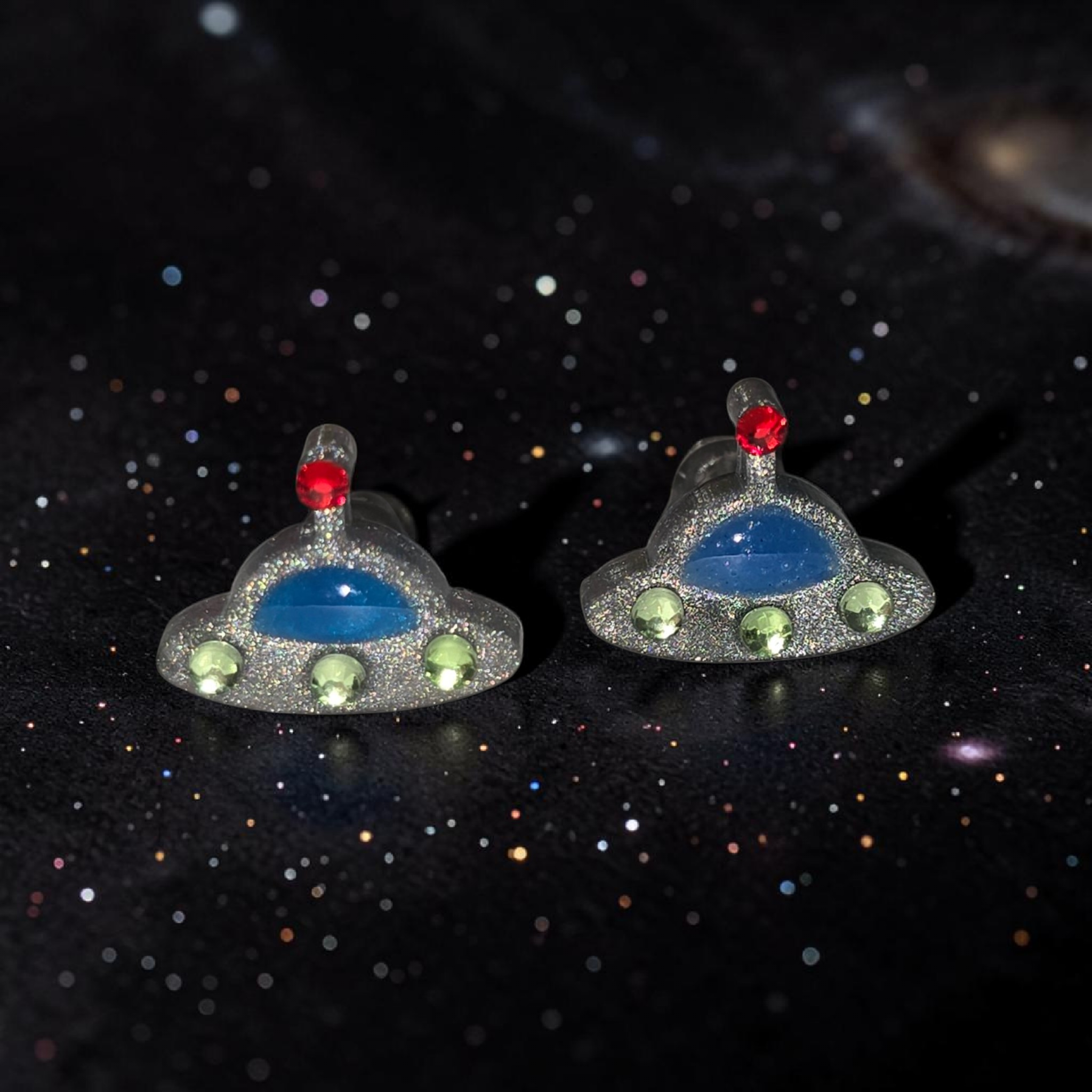 UFO Stud Earrings