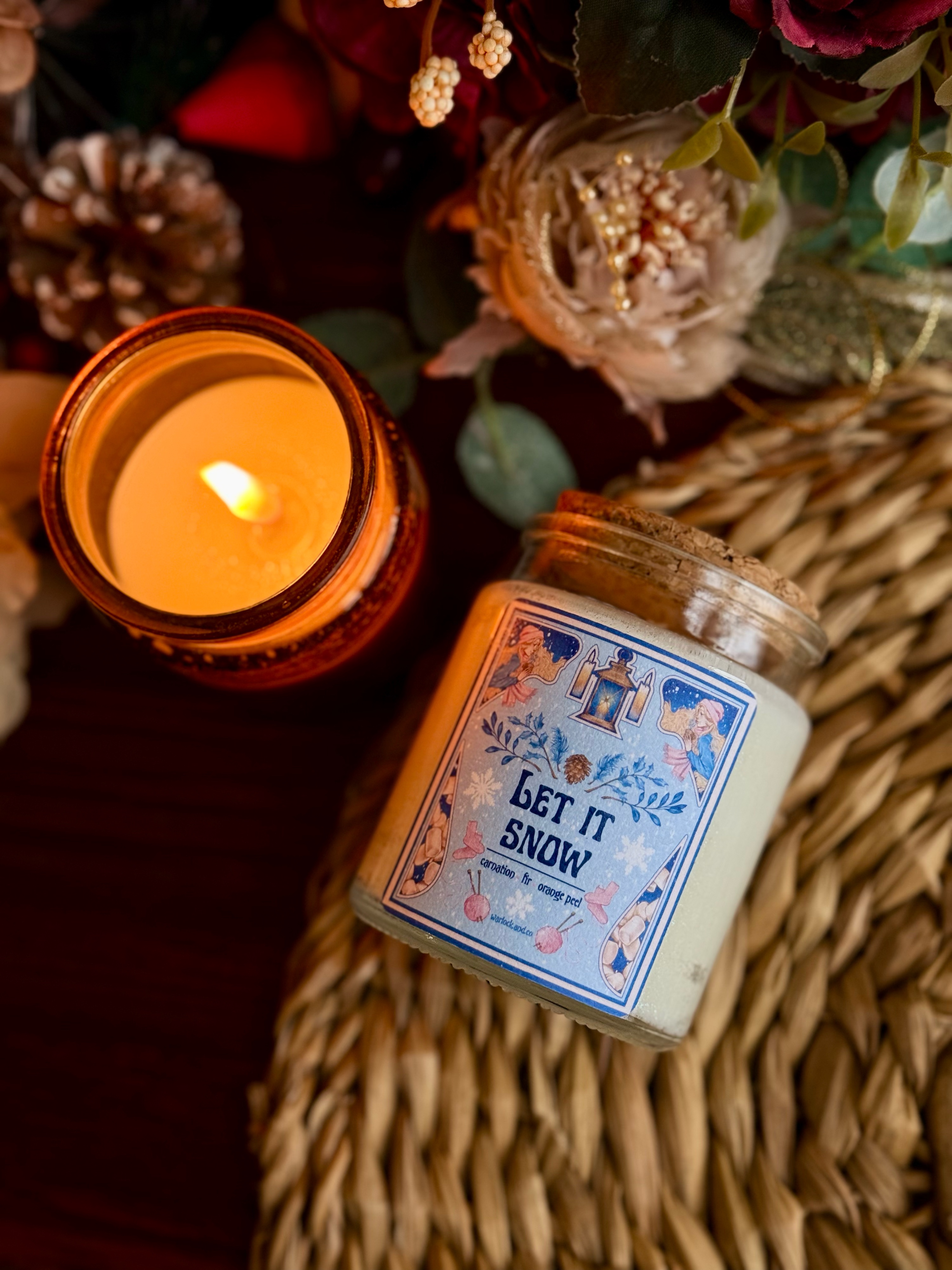 Свічка Let it Snow
