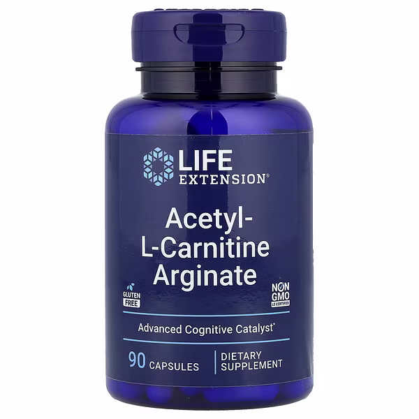 Life Extension, Acetyl-L-Carnitine Arginate, 90 Capsules