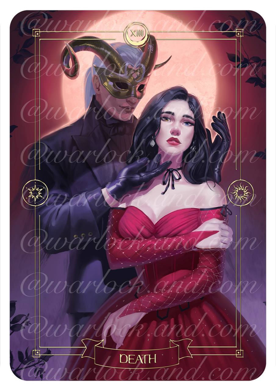 Карта таро Death (Belladonna)