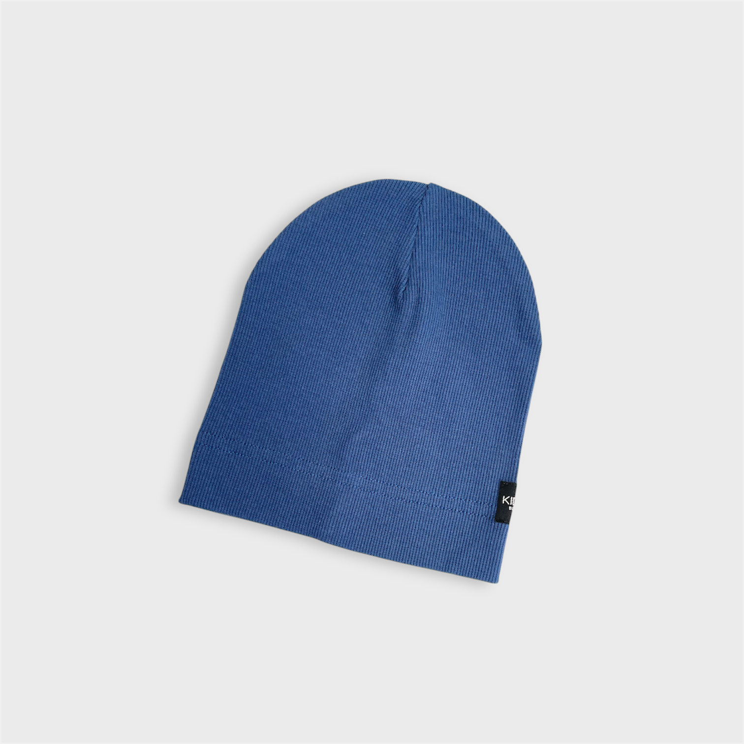 Одношарова шапка джинс