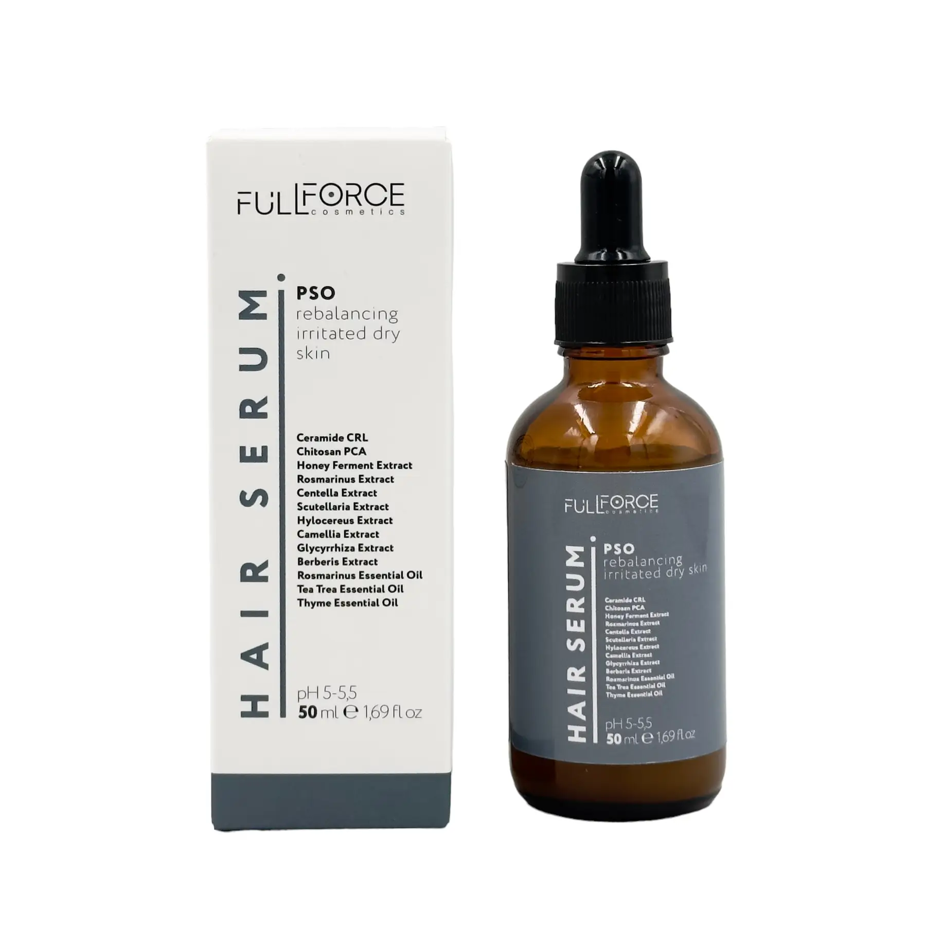 Балансуючий серум при псоріазі PSO REBALANCING IRRITATED DRY SKIN HAIR SERUM, 50 мл.