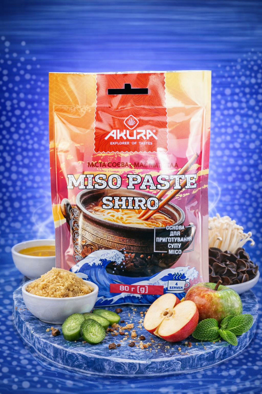 Паста соєва світла “Міsо” ТМ “Аkura”