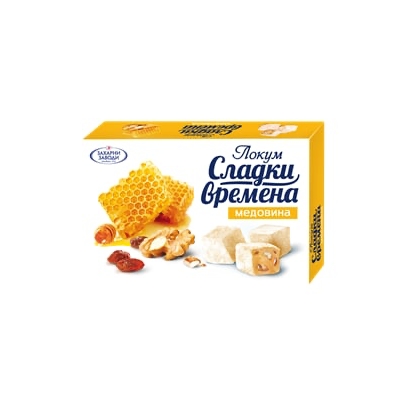🇧🇬 "Zaharni Zavodi" Рахат-лукум с медом и грецким орехом, 140 гр.