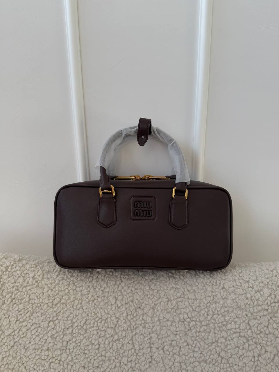 Miu Miu Arcadie Suede Bag