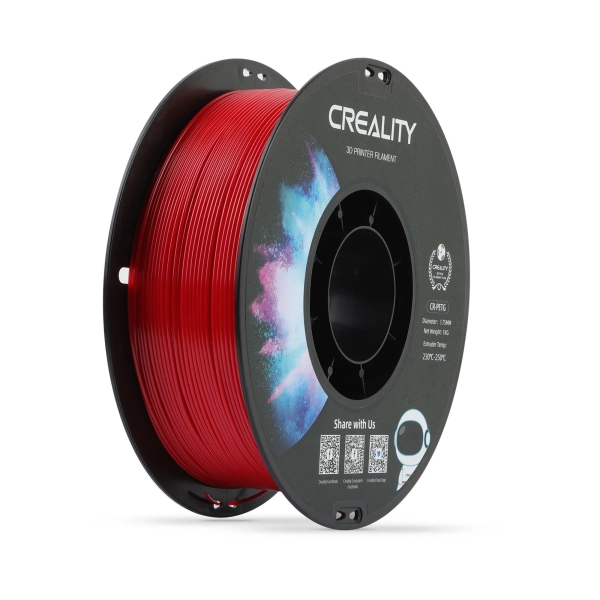 Creality PETG filament (пластик) для 3D принтера CREALITY 1кг, 1.75мм, червоний