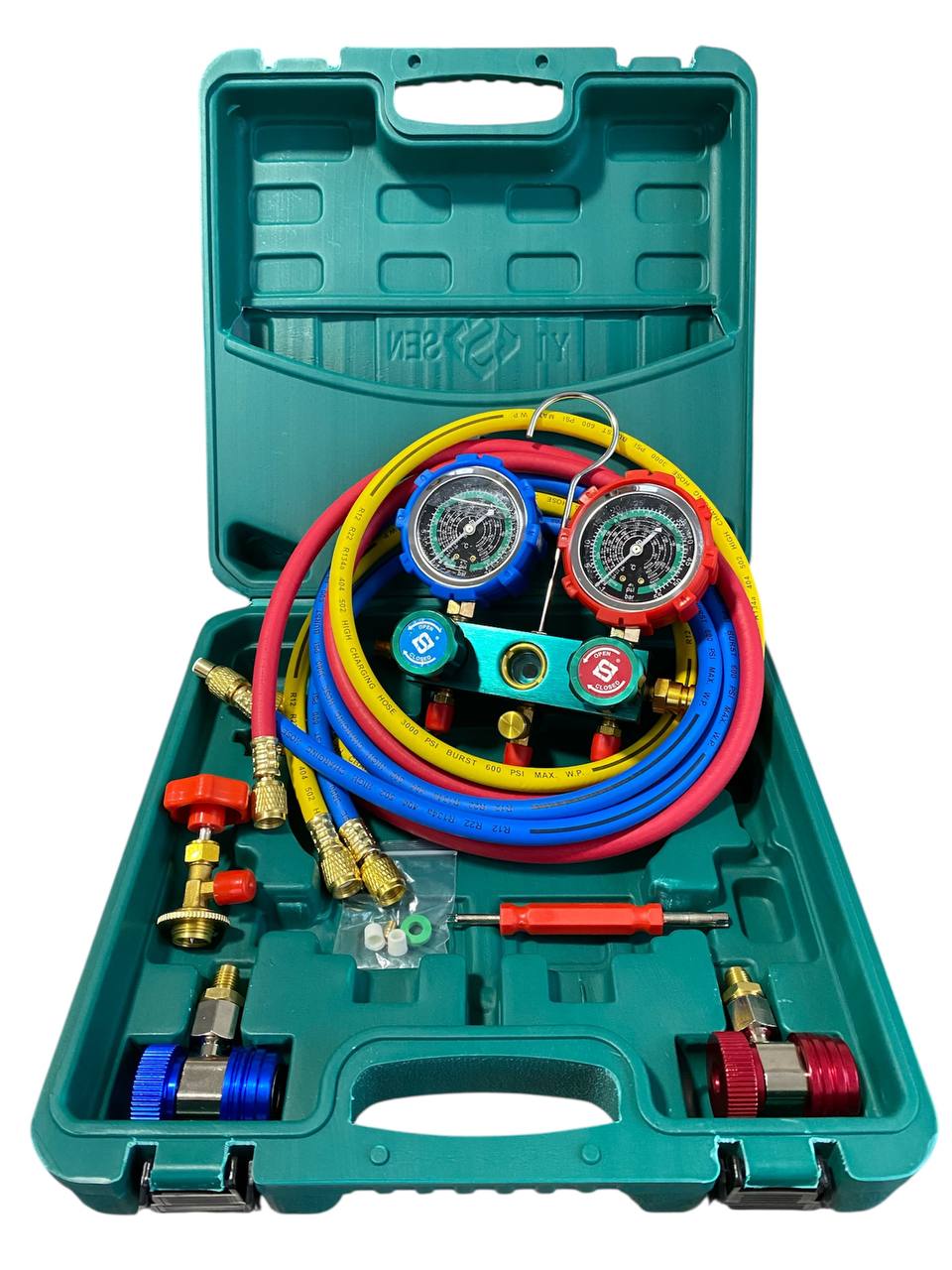 YS 89 Манометричний 2-х вентильний колектор R410a / R22 / R134a / R404a