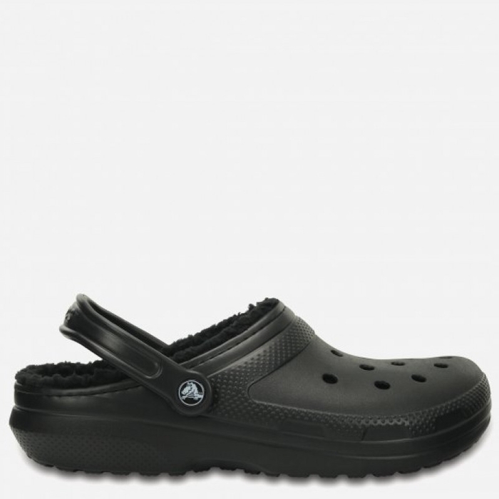 Crocs Classic Lined Сабо Крокси чоловічі / жіночі утеплені чорні