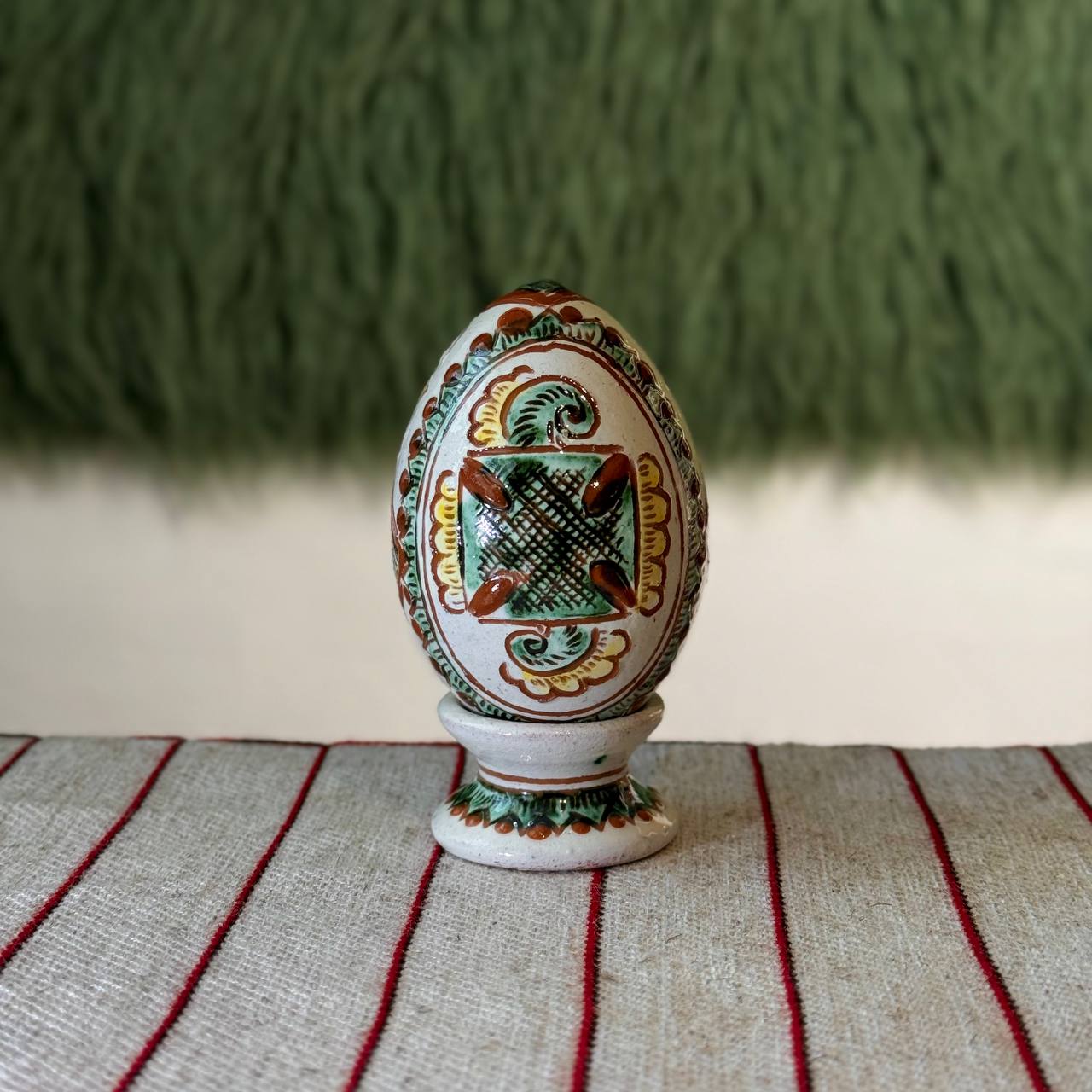 Декоративна писанка "Косівська", 10,5 см