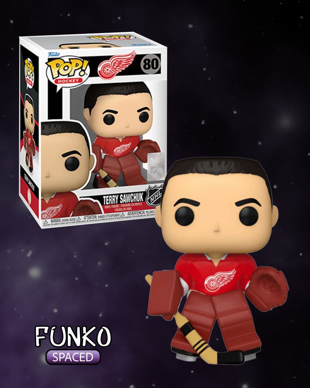 Фігурка Funko Pop NHL - Terry Sawchuk | Фанко Поп НХЛ - Террі Савчук #80