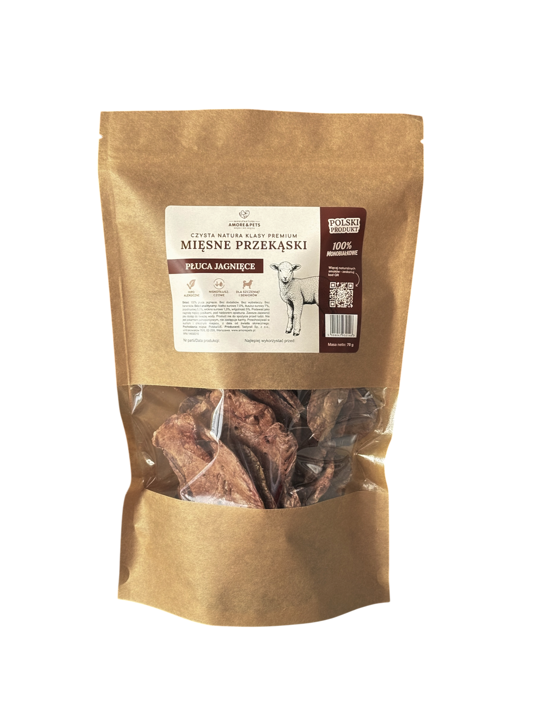 Płuca jagnięce - 70g