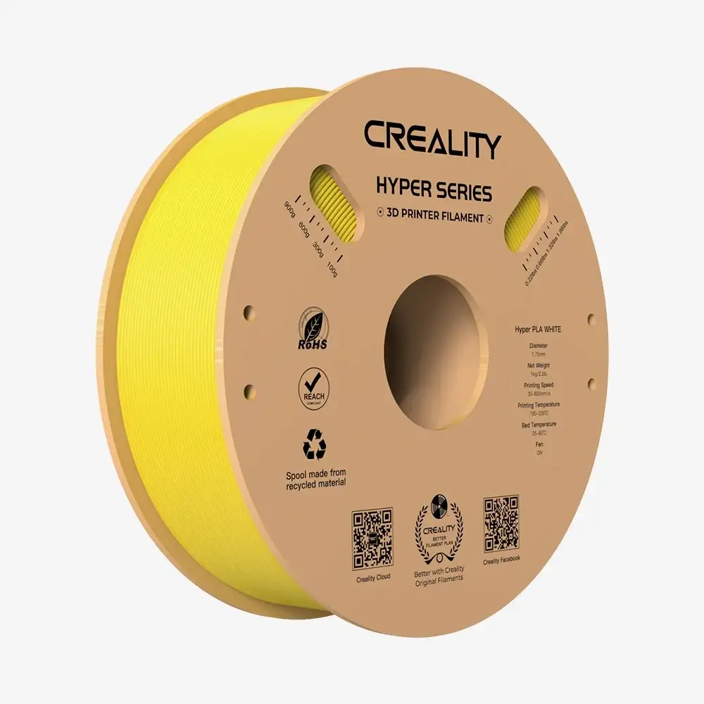 Creality Hyper Pla Filament (пластик) для 3D принтера CREALITY 1 кг, 1.75 мм, жовтий