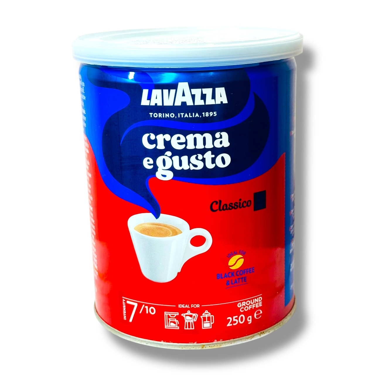 Кава мелена Lavazza Crema e Gusto 250 г у бляшанці