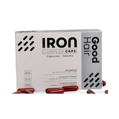 Вітаміни (капсули) Good Hair - Iron Complex Caps залізо в поєднанні з важливими вітамінами та мікроелементами