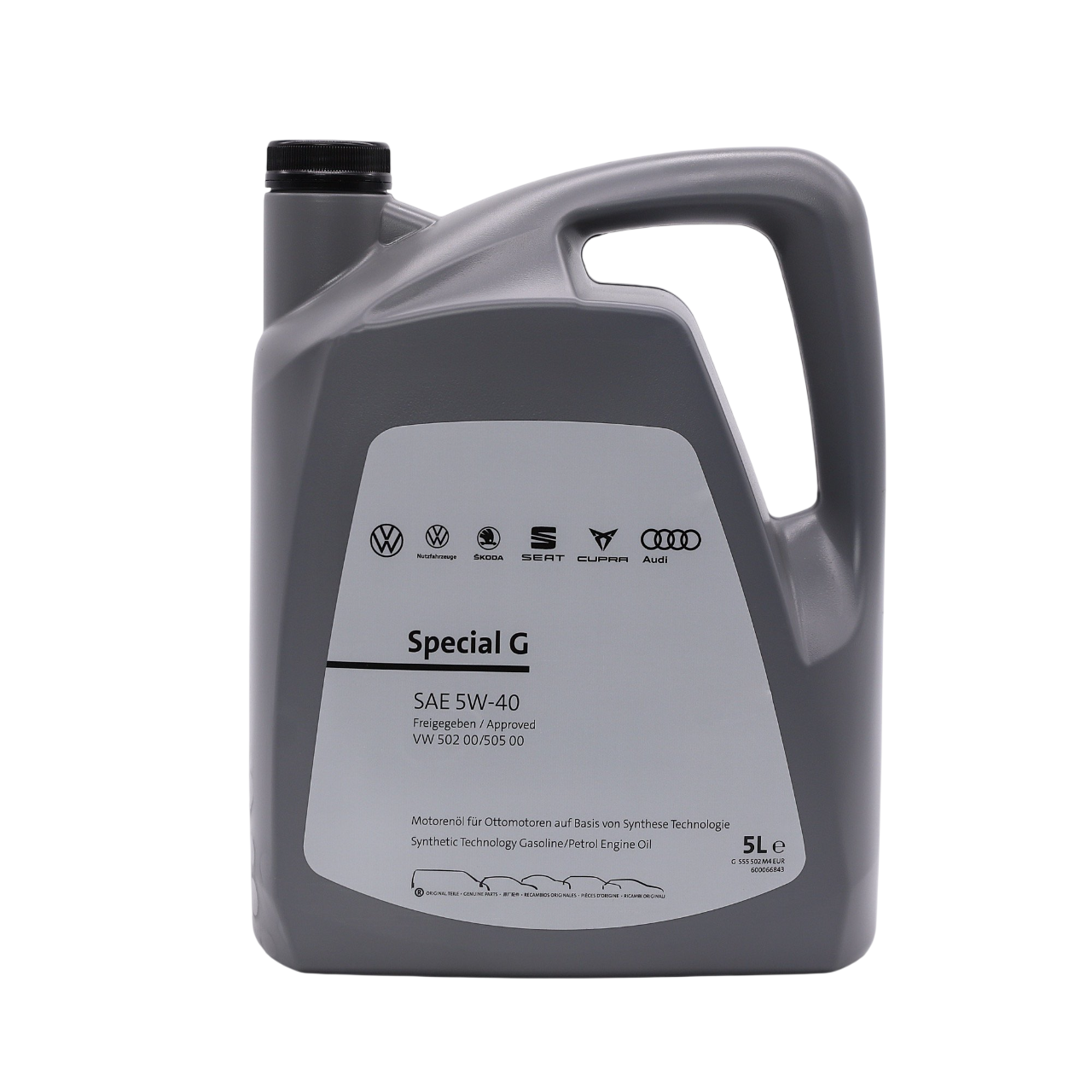 Олива моторна VAG 5W-40 Special G 5L
