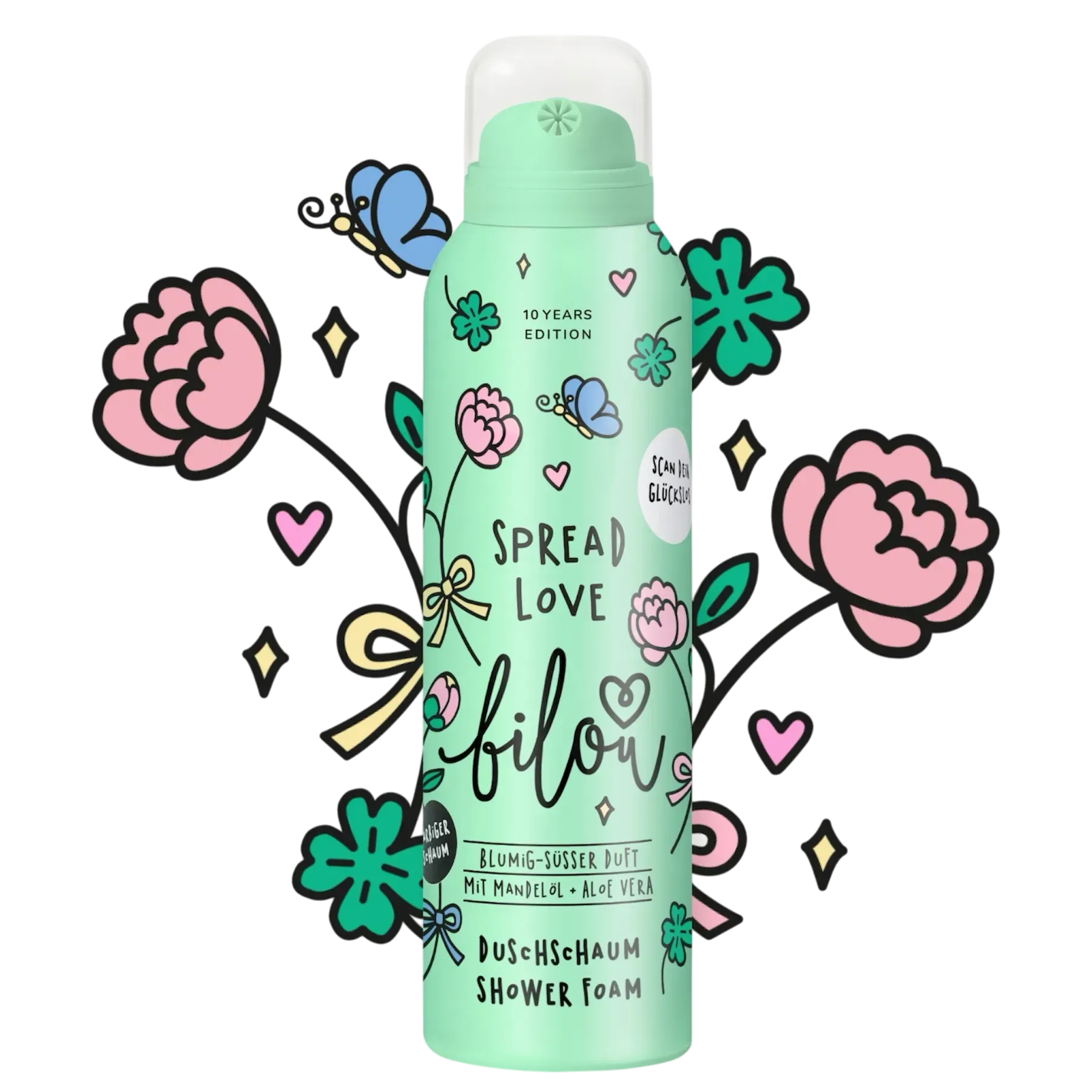 Пінка для душу Bilou Spread Love 200 мл