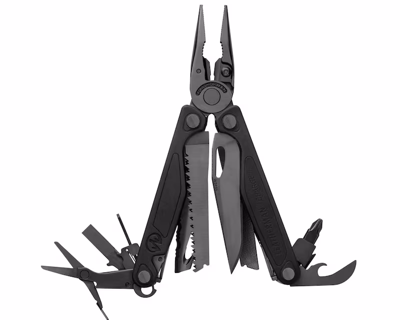 Оригінальний мультитул "Leatherman Charge Plus Black" від американського преміум бренду "LEATHERMAN".