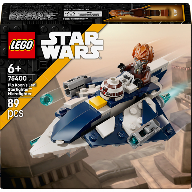 Конструктор LEGO Star Wars Джедайський зоряний мікровинищувач Пло Куна (75400)
