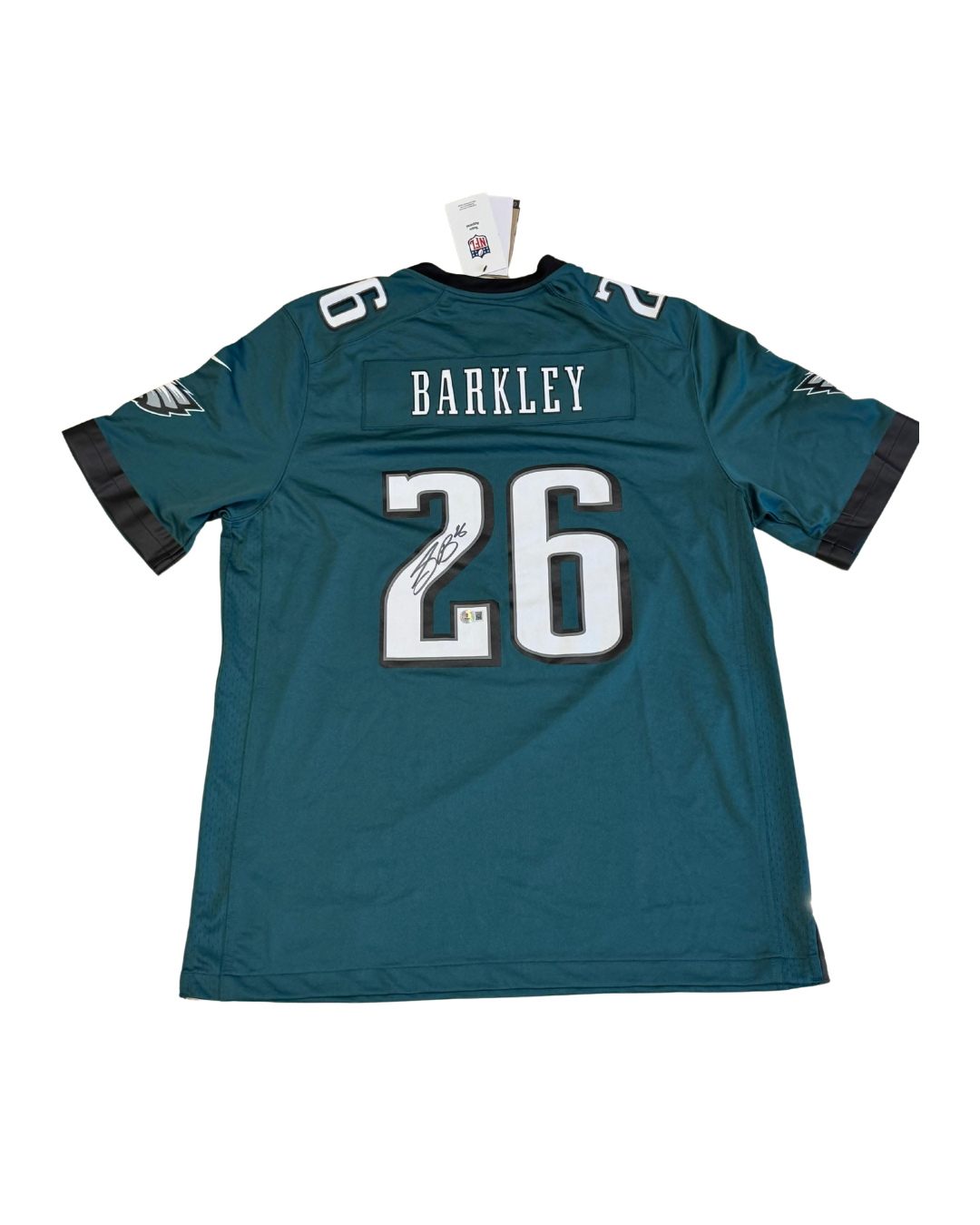 JERSEY SAQUON BARKLEY SIGNED CERTIFICADO BECKETT