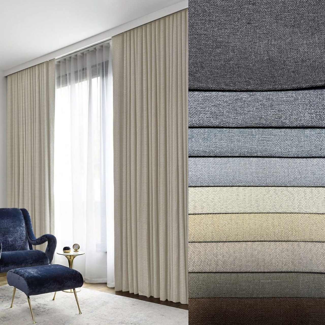 Штора KETEN BLACKOUT. Ціна за 1мп/поших штор