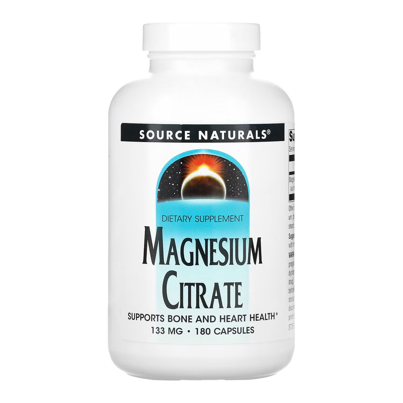 Магній цитрат, Magnesium Citrate 133mg - 180 caps
