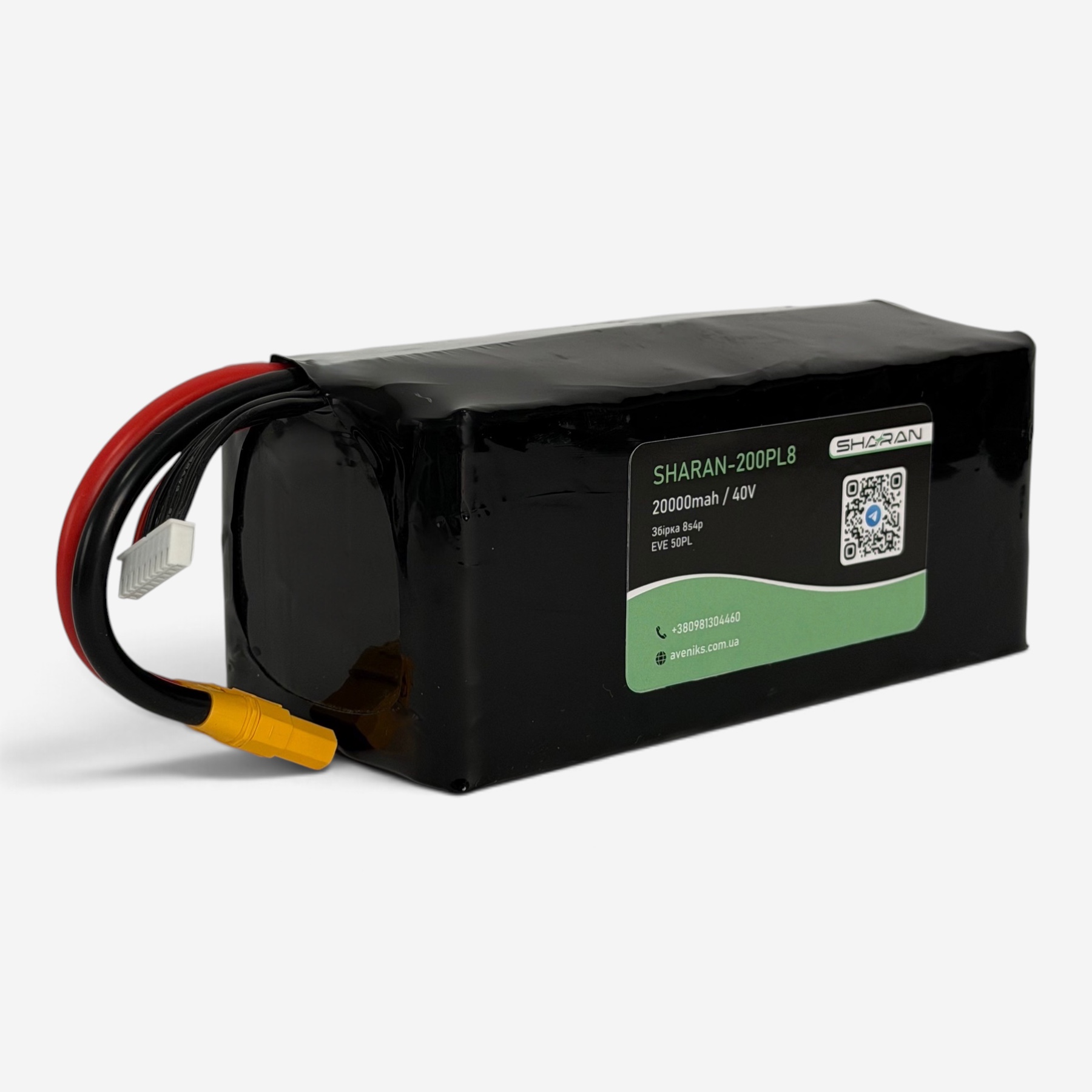 АКБ для FPV  8s4p, SHARAN-200PL, EVE 50PL, 20 000mAh