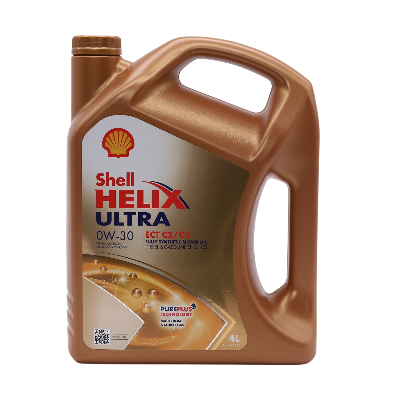 Олива моторна Shell Helix Ultra ECT C2/C3 0W-30 4L