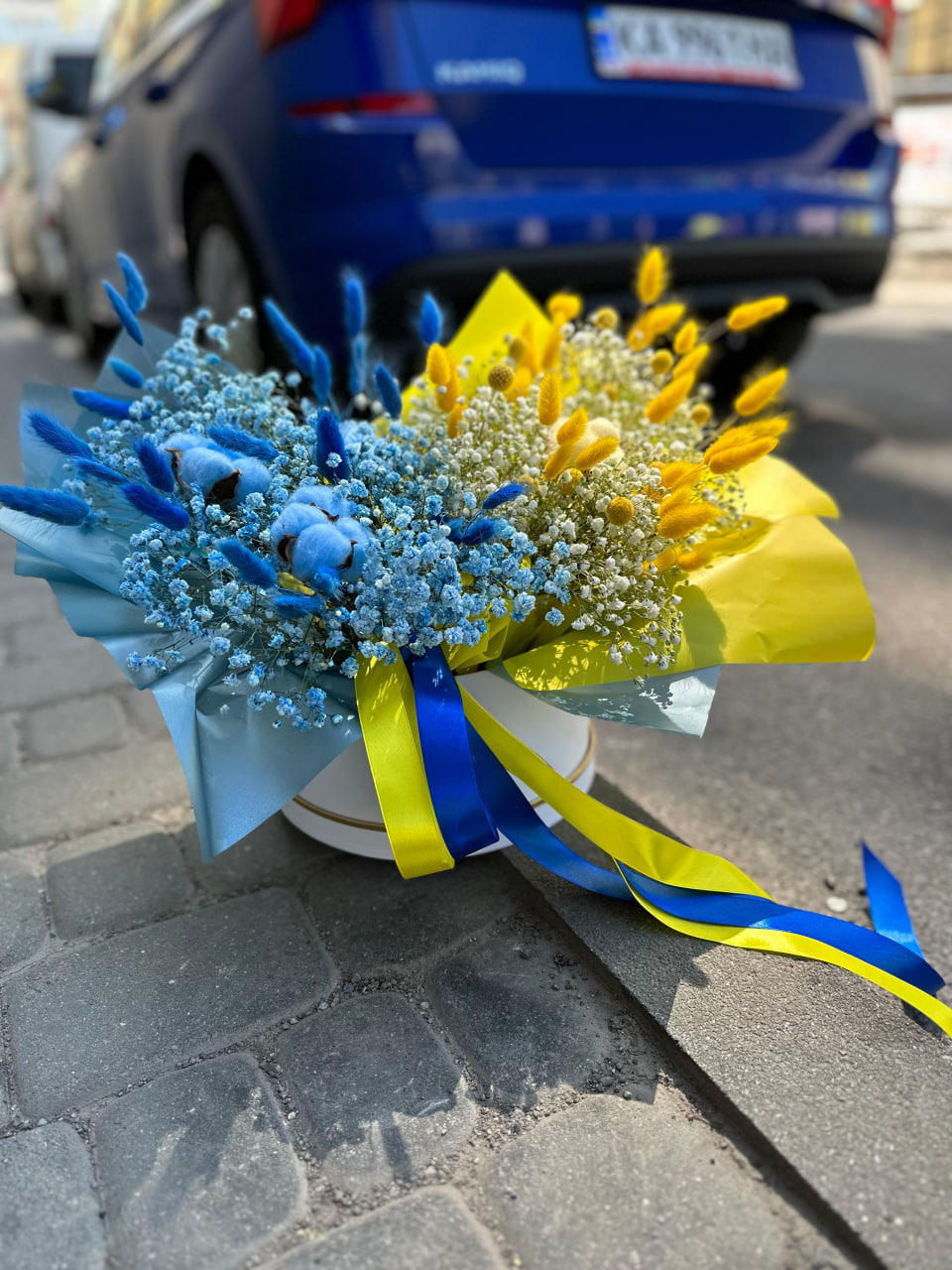 Бокс з сухоцвітів 067