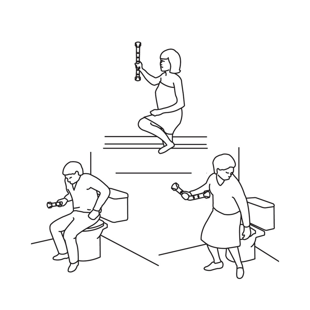Bathroom Safety Grab Bar - 105s