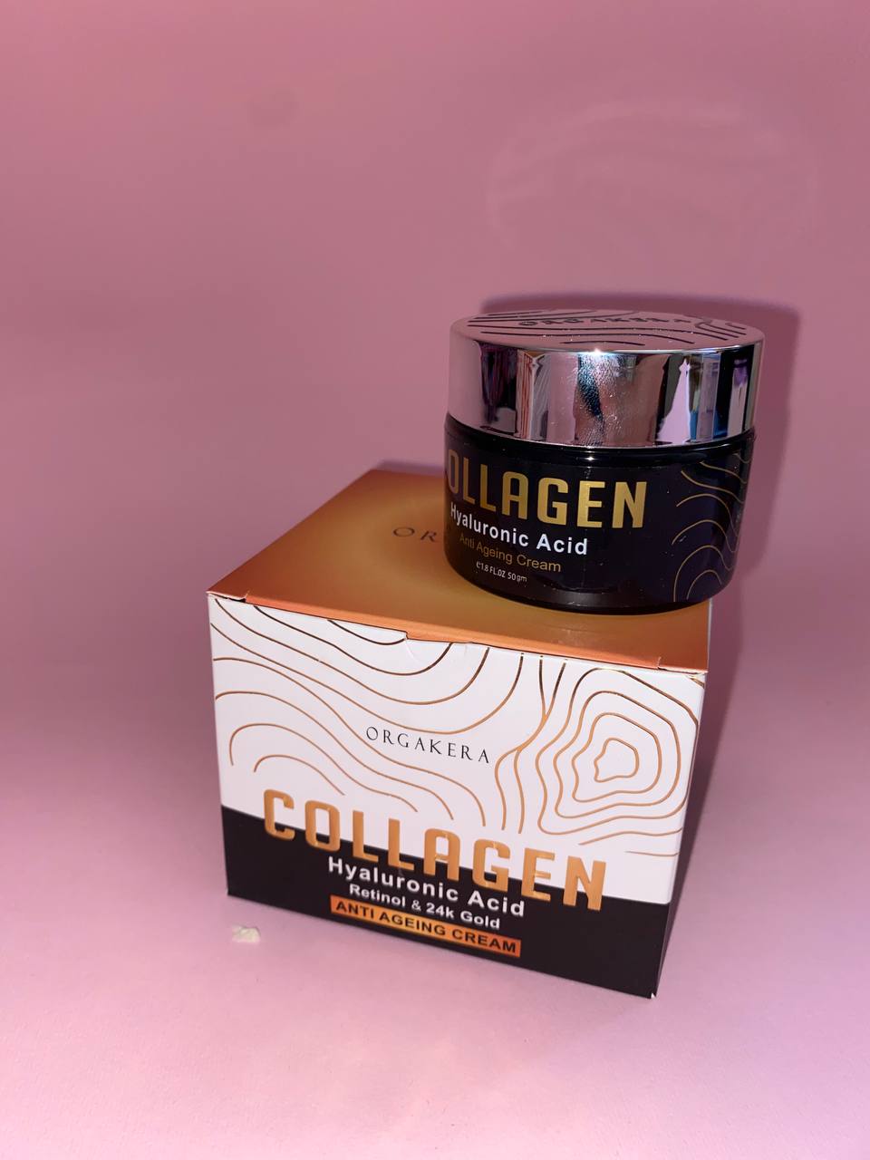 Orgakera Collagen Anti Ageing Cream Колагеновий крем проти старіння Оргакера 50 мл