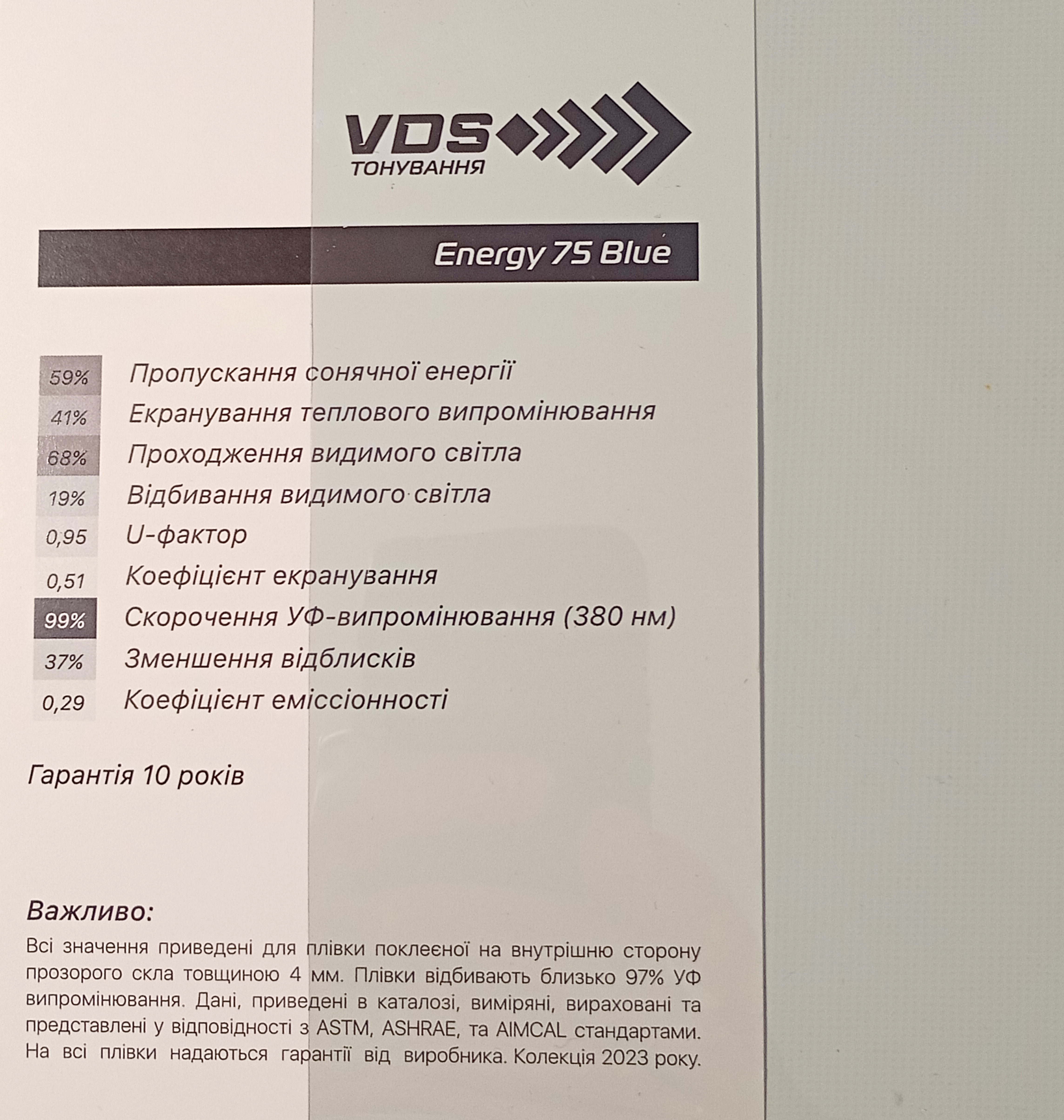 Energy 75 Blue