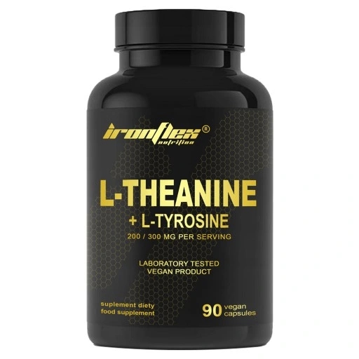 IronFlex L‑Theanine + Tyrosine – 90 капсул