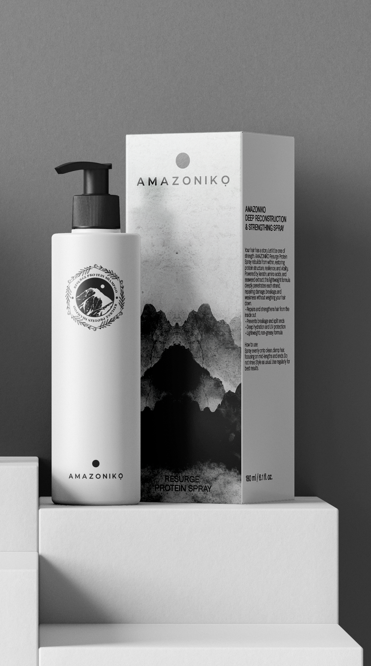 AMAZONIKO Gloss Touch Hair Cream