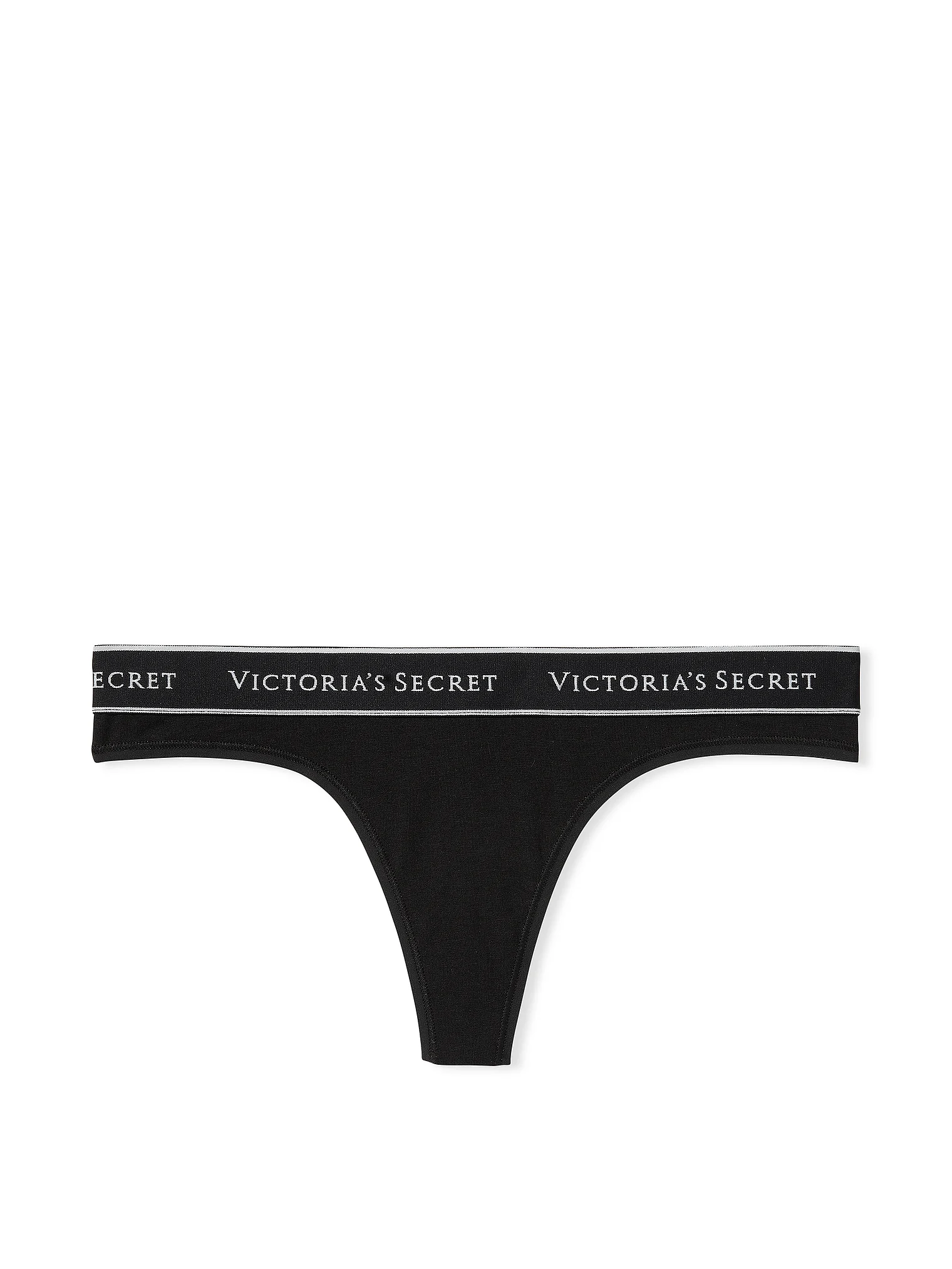 Трусики Victoria's Secret Logo Cotton Thong Panty