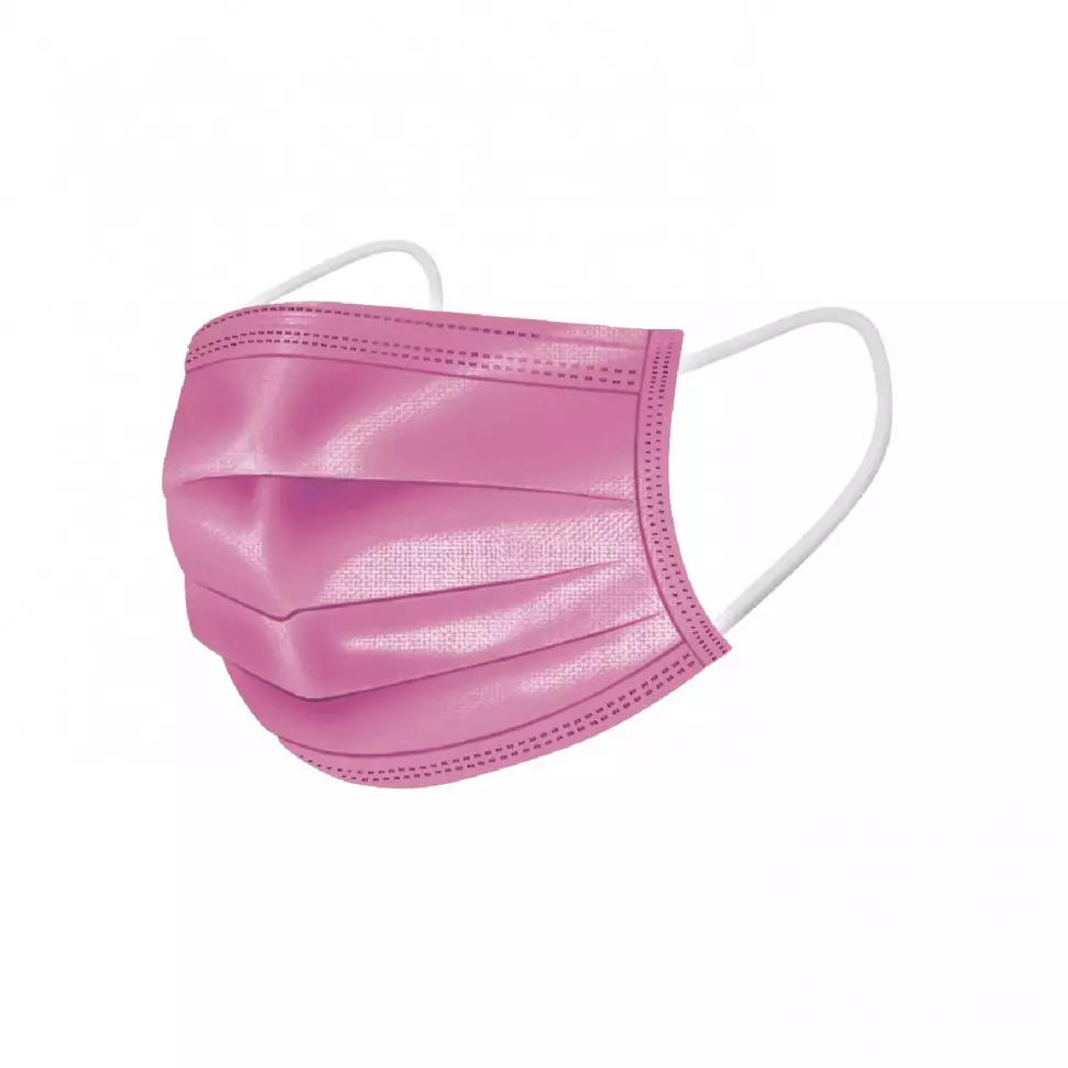 Type IIR pink surgical mask