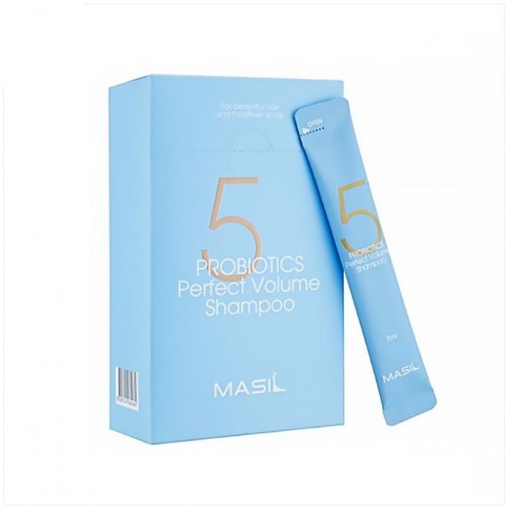 Шампунь з пробіотиками для ідеального об'єму волосся Masil 5 Probiotics Perfect Volume Shampoo 8 мл