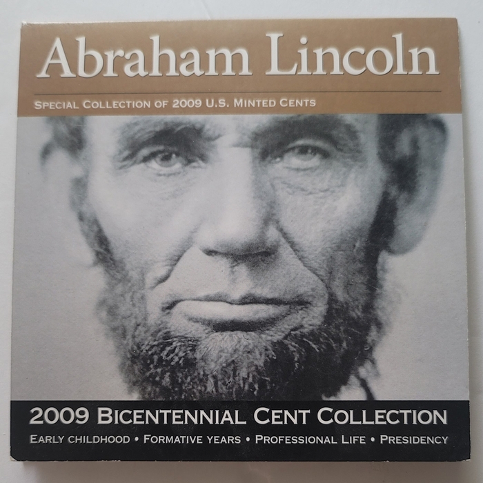 2009 Lincoln Bicentennial Cent Collection 4-1C coins