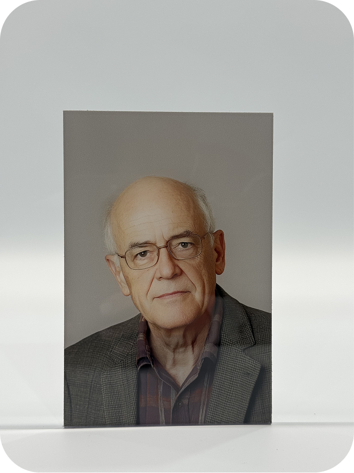 Прямокутна рамка MEMORO — фоторамка для вічної пам’яті (композит)