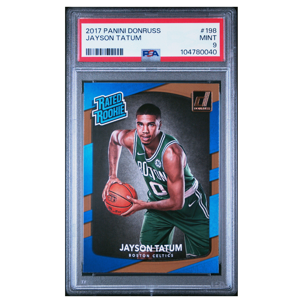 2017 PANINI DONRUSS #198 JAYSON TATUM