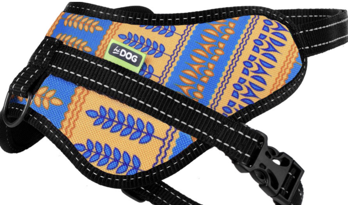 HiDog Comfort Нейлонова шлея "Колосок" для собак