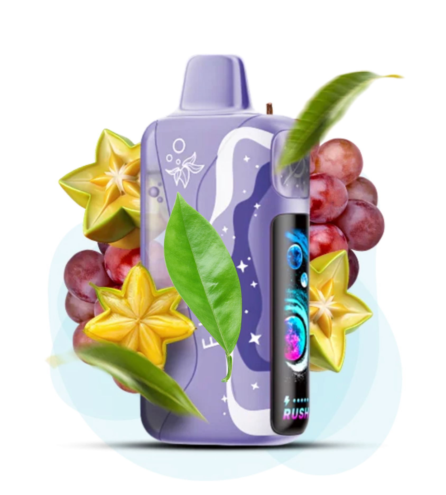 Eӏf LUSH KING PRO 40000 Starfruit Grape (Виноград Зоряний Фрукт)