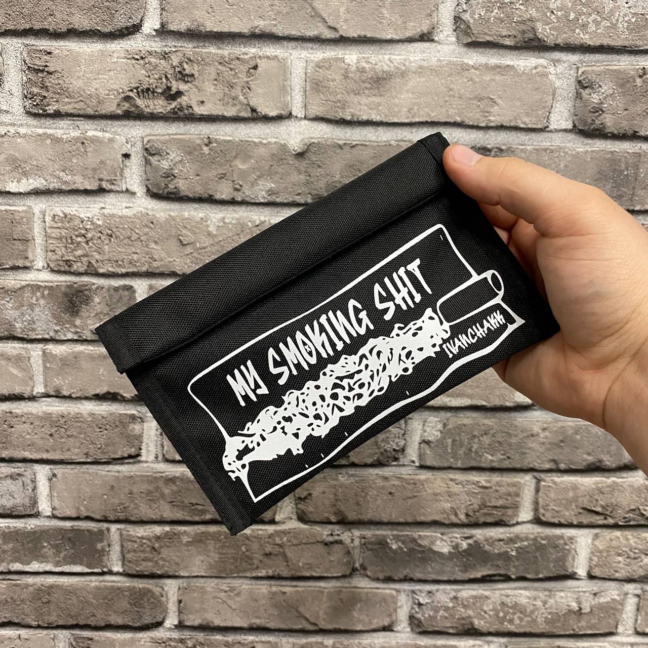 Сумка - Кисет для тютюну IVANCHAKK Black Smoke