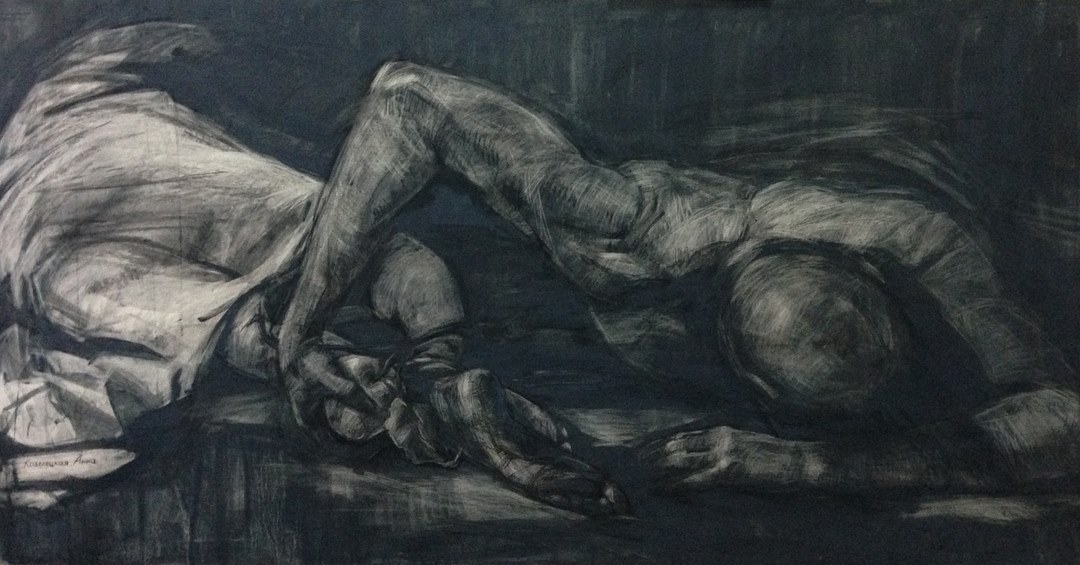 Composition, 2018, 175x85, souse, paperboard
