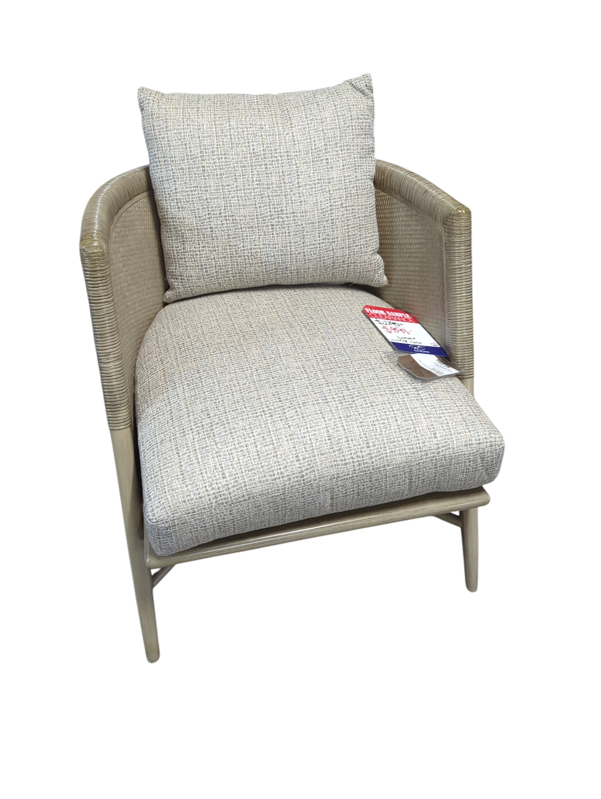 Jessica Charles Bora Wicker Chair