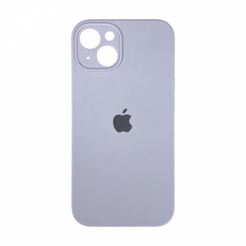 Чохол Silicone Case Full Camera for iPhone 15 ( 5) lilac cream