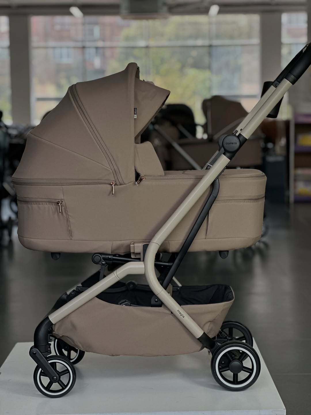 Коляска 2в1 CARRELLO Magia 2025 CRL-6555 (2in1) Spice Beige