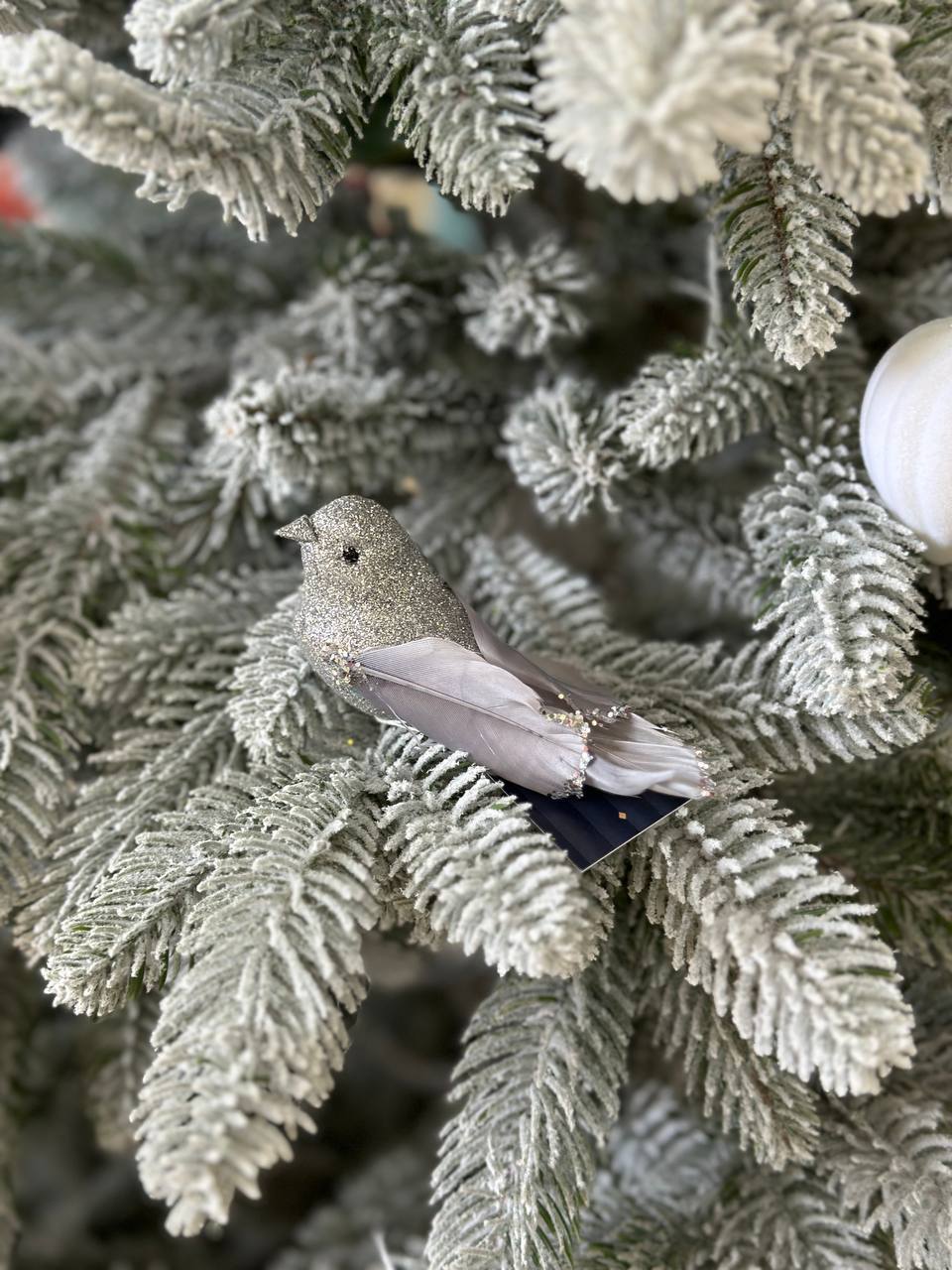 Декоративний птах на кліпсі, 10 см, 2 дизайни