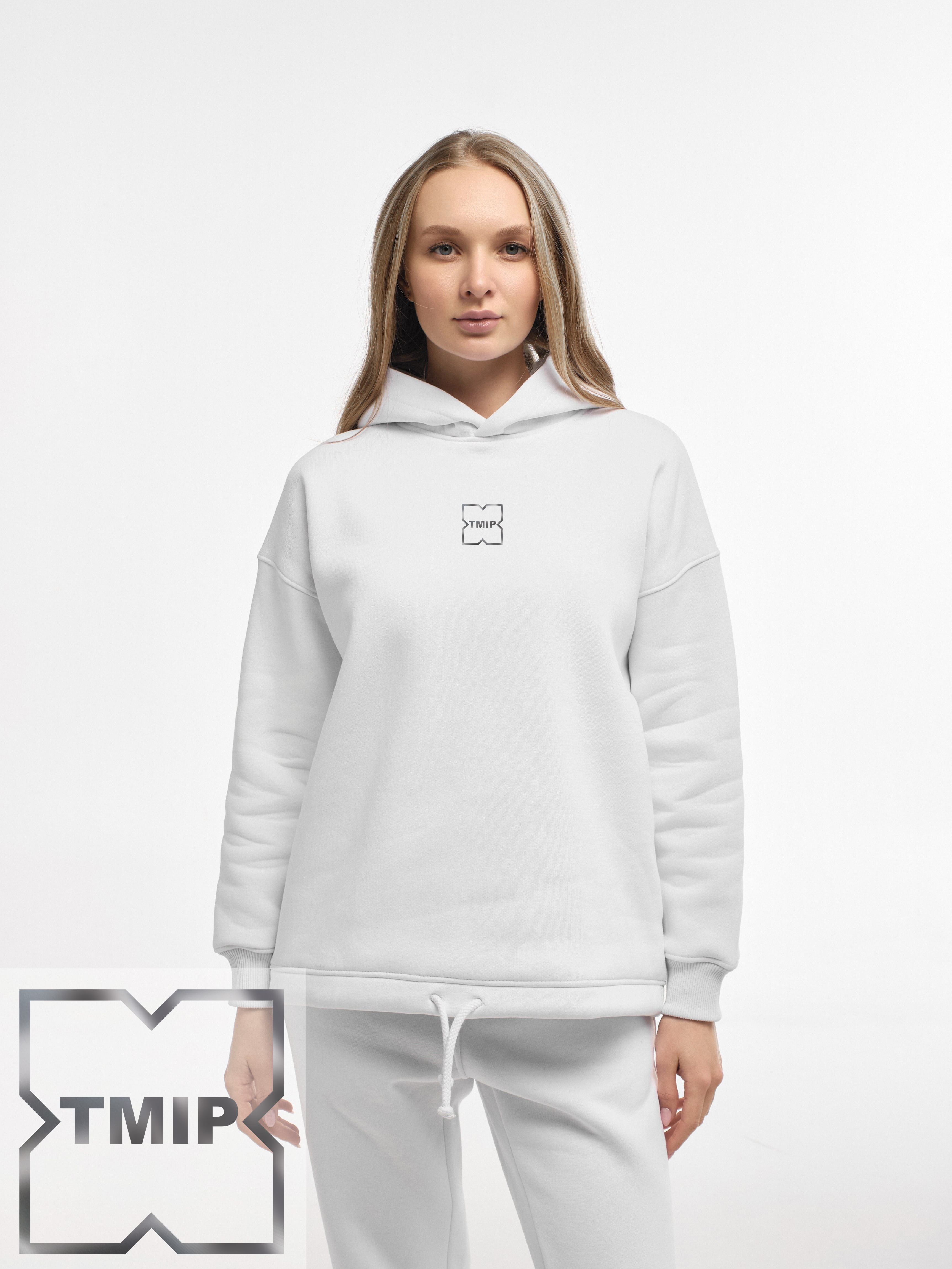 HOODIE "TMIP" | LACE | WHITE EMOTION | XH2